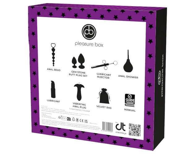 Pleasure Box Let's Go Anal - teljes anál szett - 7 részes