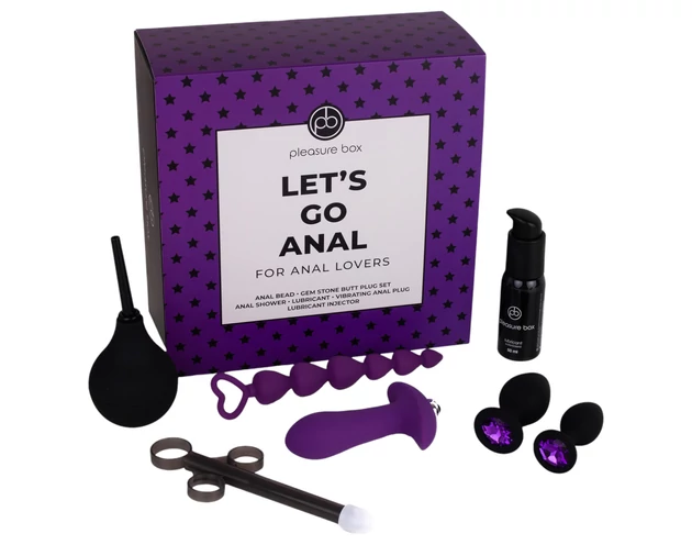 Pleasure Box Let's Go Anal - teljes anál szett - 7 részes