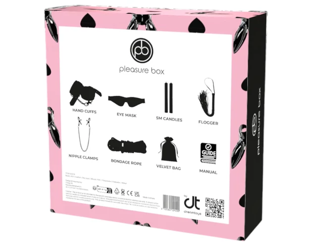 Pleasure Box Let's Go Kink - kötöző szett - 6 részes