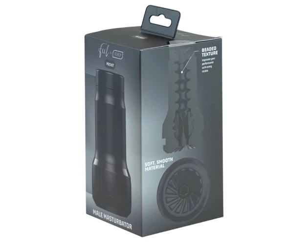 Kiiroo Feel Pocket - zseb maszturbátor (fekete)