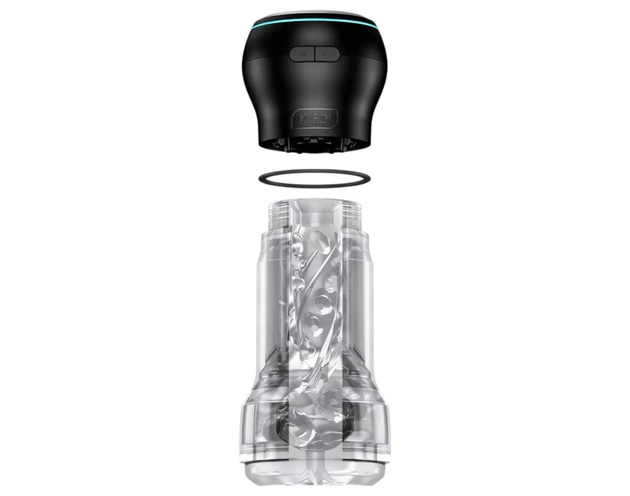 Kiiroo feel Pocket & PowerBlow - interaktív maszturbátor (átlátszó)