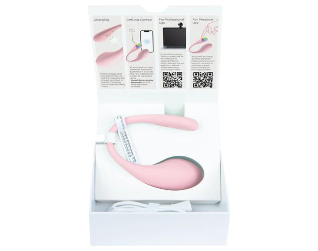 Kiiroo Spot - vibrációs tojás (pink)