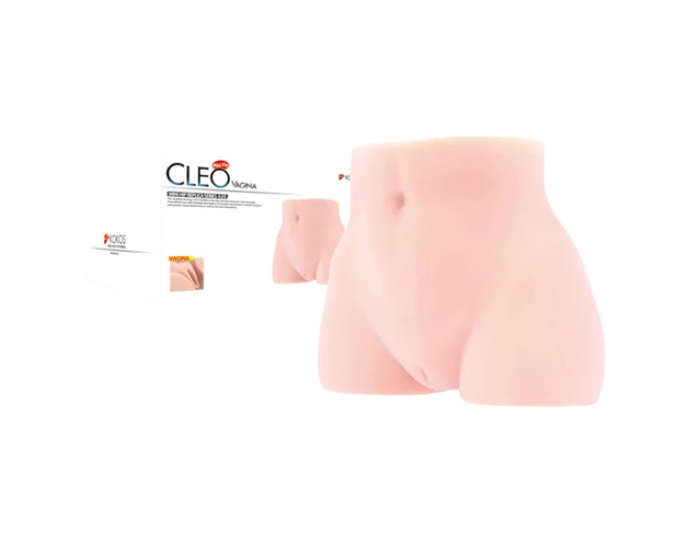 Kokos Cleo - élethű, torzó műpunci (natúr)