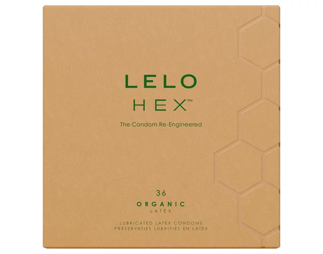 LELO Hex Organic - potencia óvszer (36db)