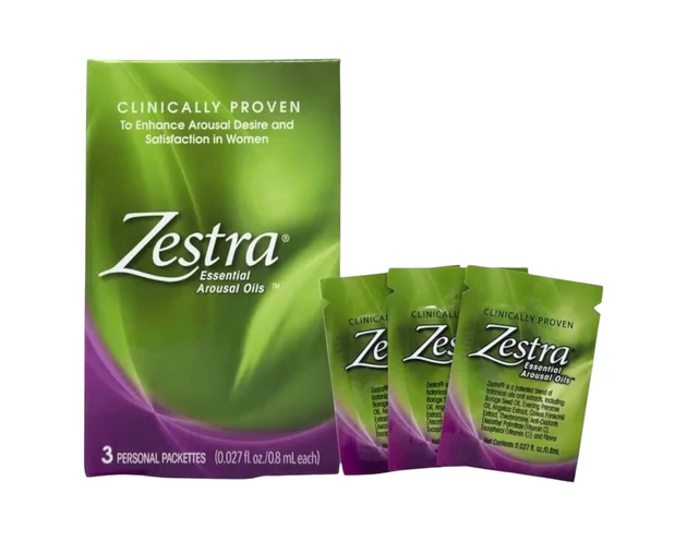 Zestra - stimuláló intim gél nőknek (3x0,8ml)