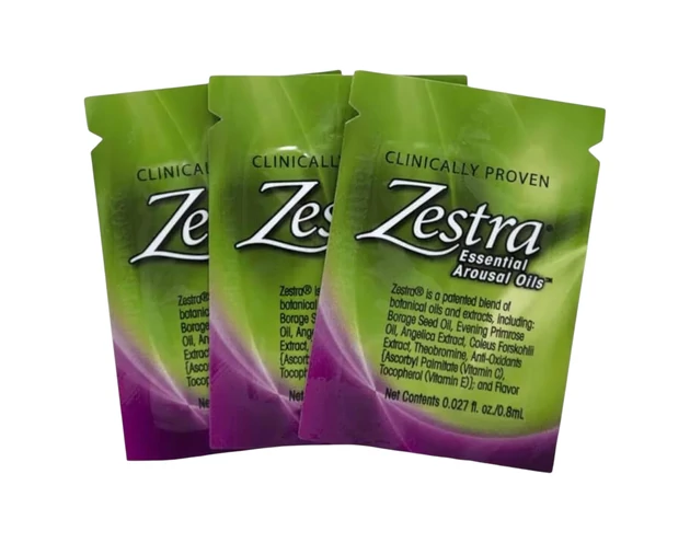 Zestra - stimuláló intim gél nőknek (3x0,8ml)