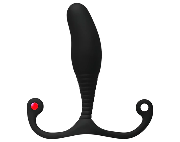 Aneros MGX Syn Trident - prosztata dildó (fekete) -