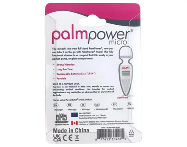PalmPower - Micro Wand vibrátor kulcstartó