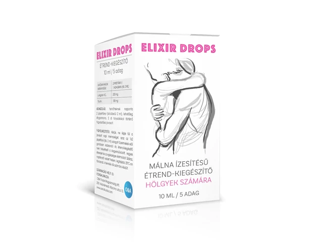 ELIXIR - női vágyfokozó cseppek (10ml) - málna