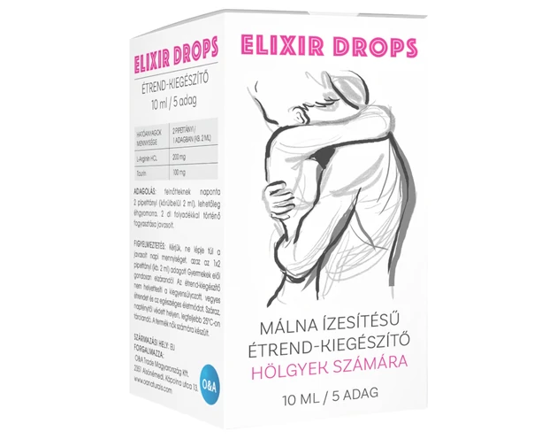 ELIXIR - női vágyfokozó cseppek (10ml) - málna