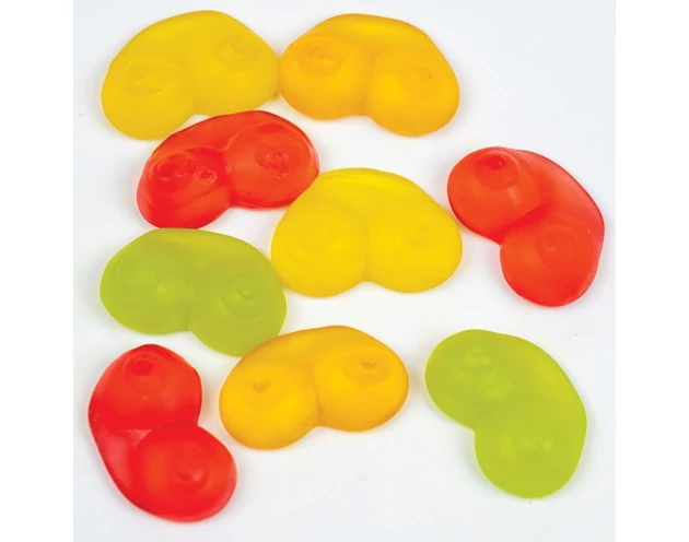 Jelly Boobs - gumicukor cici - gyümölcs ízű (120g)
