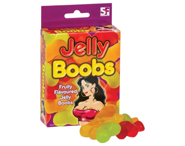 Jelly Boobs - gumicukor cici - gyümölcs ízű (120g)