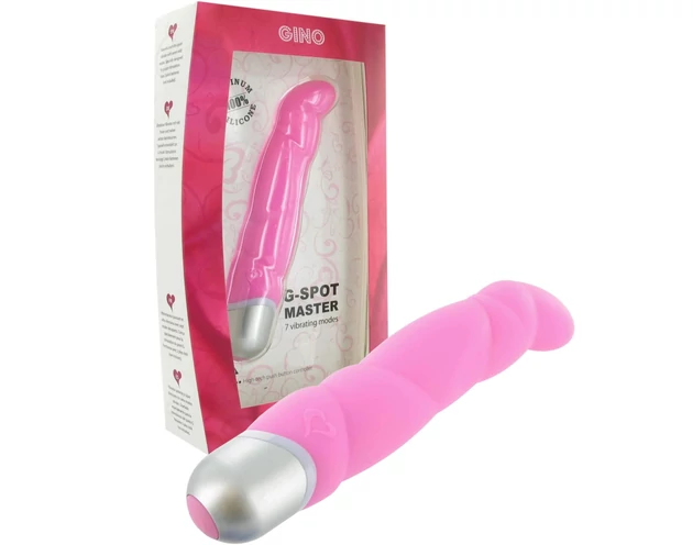 FEELZTOYS Gino - vízálló G-pont vibrátor (pink)