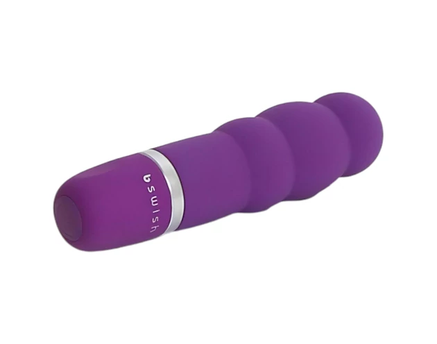 B SWISH Bcute Pearl - vízálló gyöngyös vibrátor (lila)