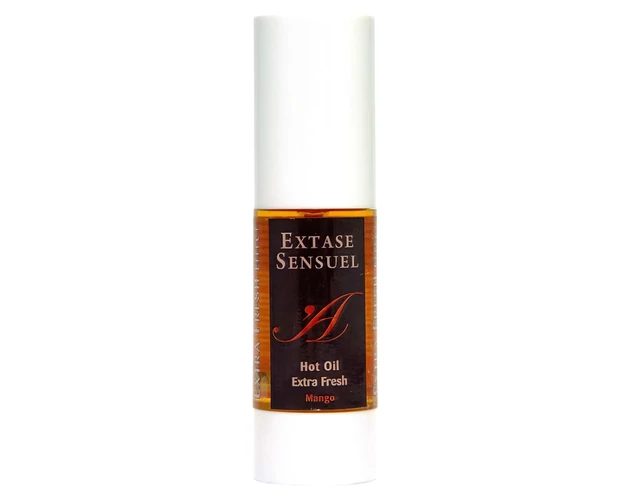 Extase Sensuel - hűsítő-melegítő masszázsolaj - mangó (30ml)