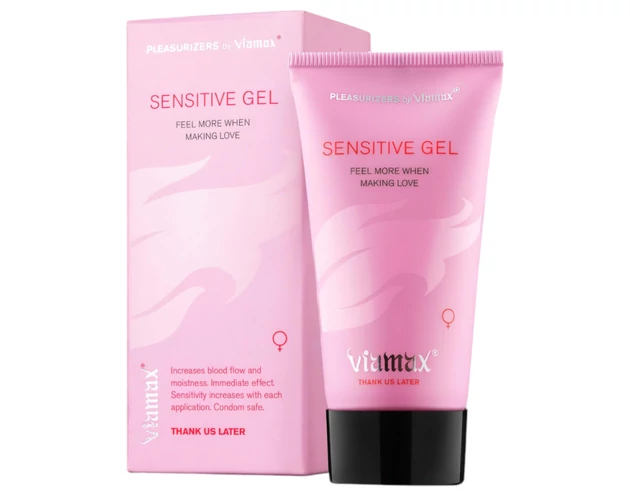 Viamax Sensitive - női vágykeltő krém (50ml)