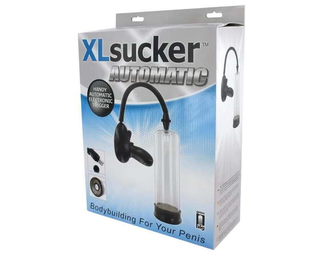 XLSUCKER - automata potencia- és péniszpumpa (átlátszó)