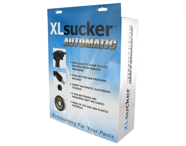 XLSUCKER - automata potencia- és péniszpumpa (átlátszó)