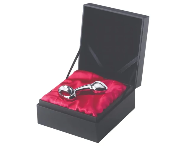 Njoy S - kicsi fém anál plug (ezüst)