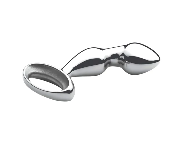 Njoy Pfun Plug - fém prosztata dildó (ezüst)