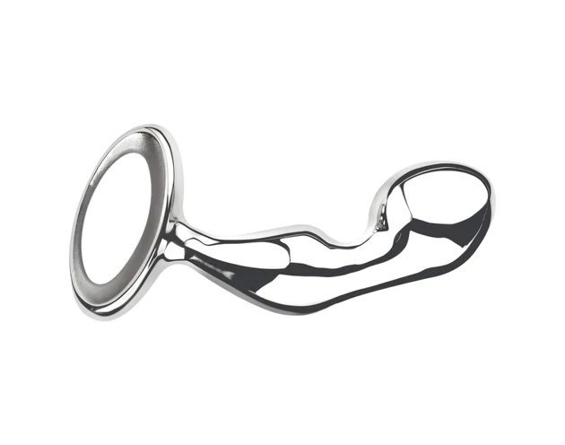 Njoy Pfun Plug - fém prosztata dildó (ezüst)