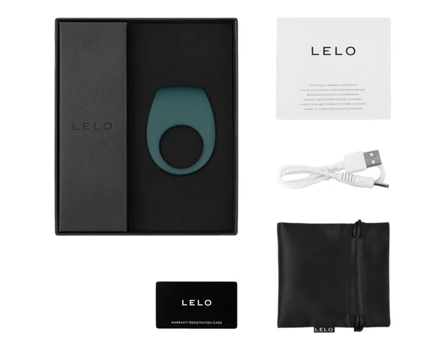 LELO Tor 2 - akkus, vibrációs péniszgyűrű (zöld)