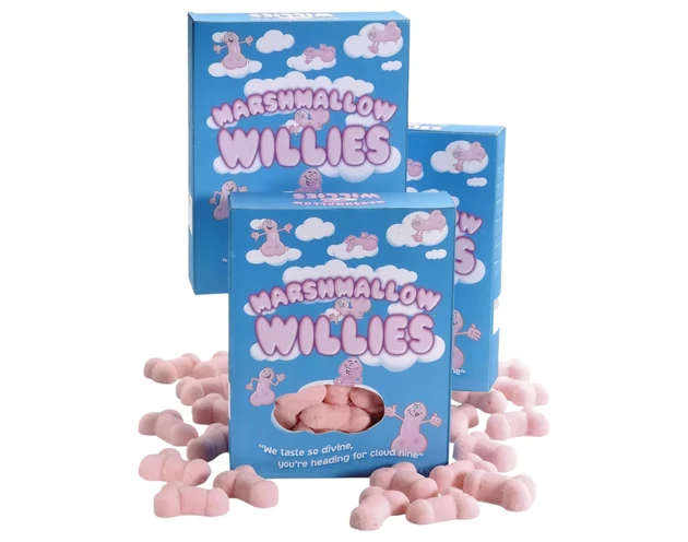 Marshmallow - pillecukor fütyi - pink (140g)