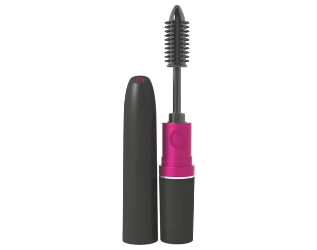 Screaming Mascara - spirál vibrátor (fekete-pink)