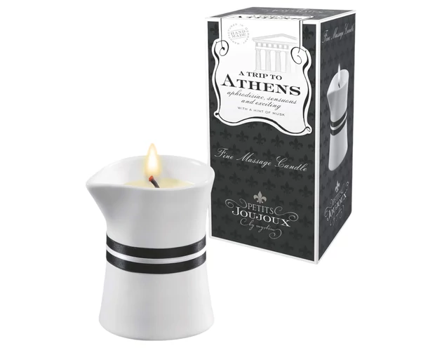 Petits Joujoux Athens - masszázsgyertya - pézsma-parfüm (120ml)