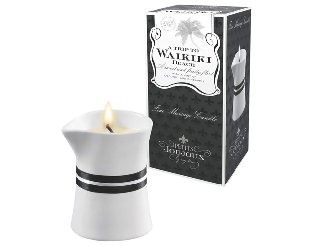 Petits Joujoux Waikiki - masszázsgyertya - kókusz-ananász (120ml)