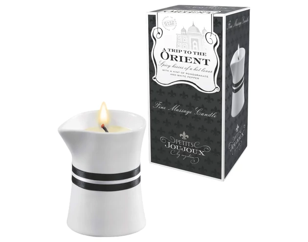 Petits Joujoux Orient - masszázsgyertya 120ml - gránátalmás-fehérbors