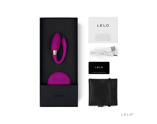 LELO Tiani 2 - szilikon párvibrátor (lila)