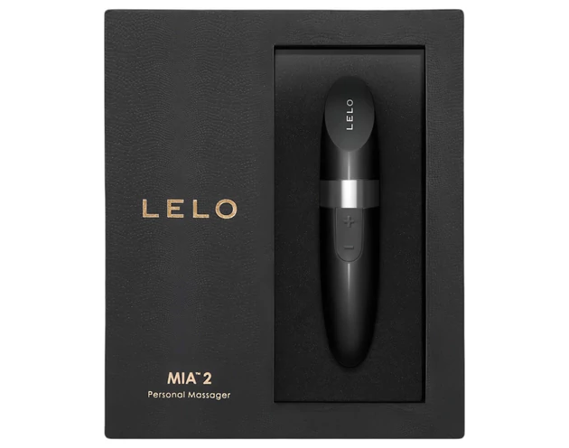 LELO Mia 2 - utazó rúzs vibrátor (fekete)