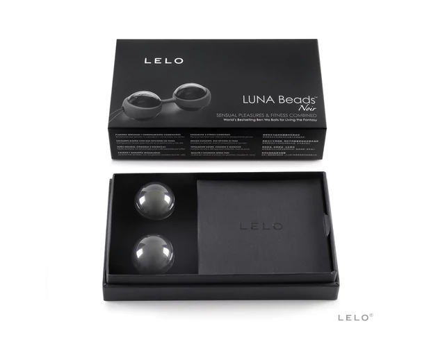 LELO Luna Noir- variálható gésagolyó