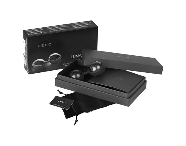 LELO Luna Noir- variálható gésagolyó