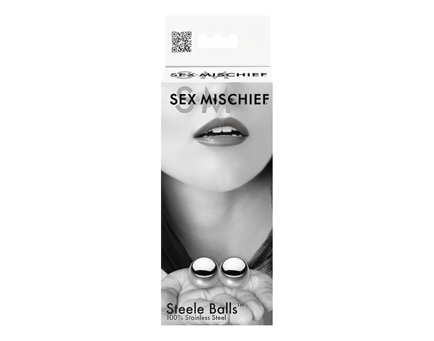 S&M - különálló, acél gésagolyó (ezüst)