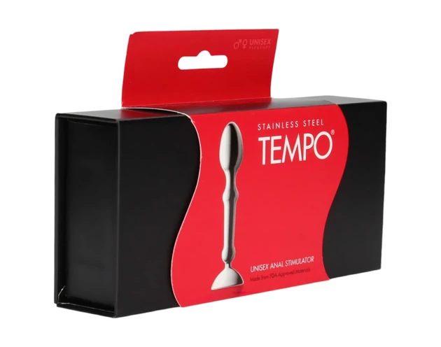 Aneros Tempo - acél anál dildó (ezüst)