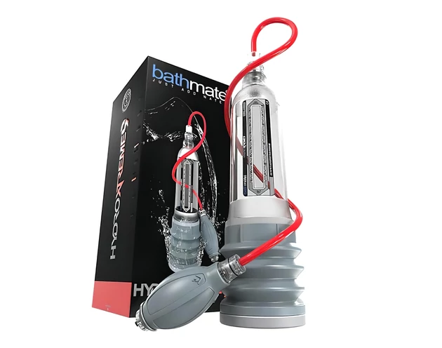 BathMate Xtreme Hydromax 9 - Hydropumpa szett (átlátszó)