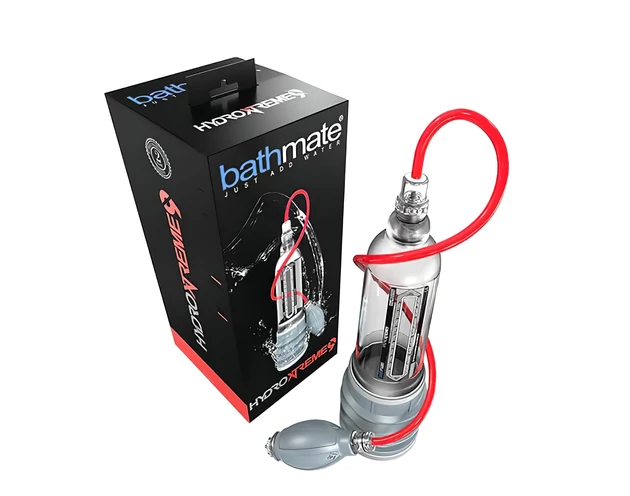 BathMate Xtreme Hydromax 9 - Hydropumpa szett (átlátszó)