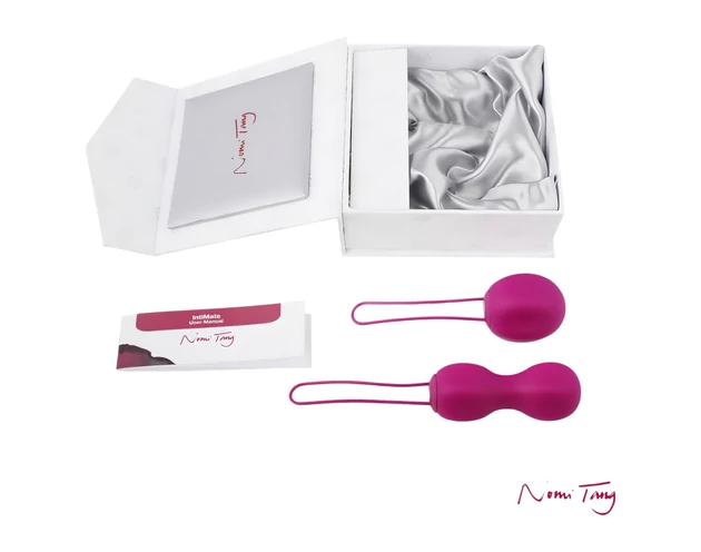 Nomi Tang Intimate - 2 részes gésagolyó szett (viola)