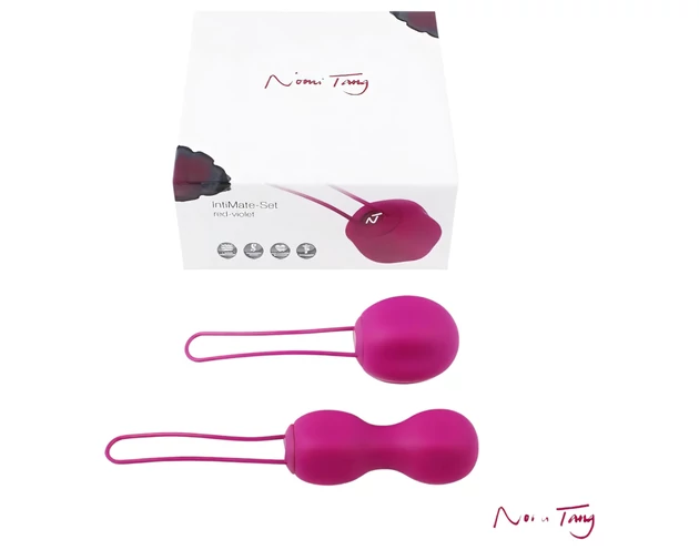 Nomi Tang Intimate - 2 részes gésagolyó szett (viola)