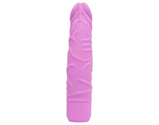 Classic Get Real - élethű, szilikon vibrátor (pink)