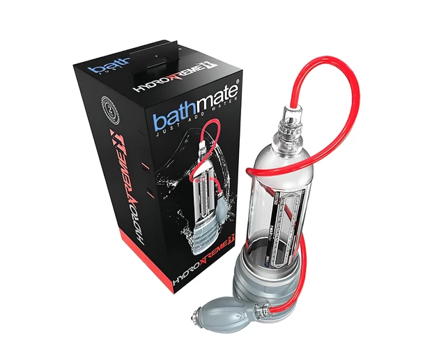 BathMate Xtreme Hydromax 11 - Hydropumpa szett (átlátszó)