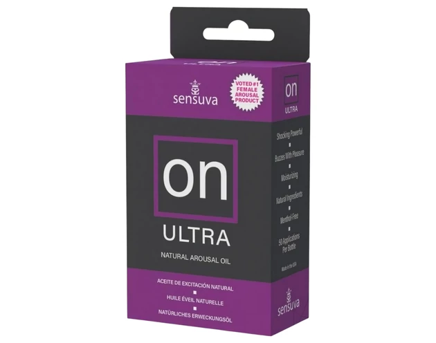 Sensuva Ultra - bizsergető intim olaj nőknek (5ml)