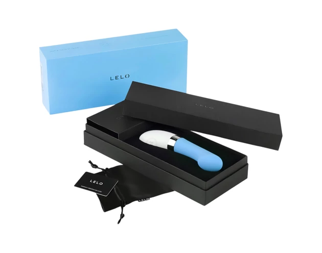 LELO Gigi 2 - szilikon G-pont vibrátor (kék)