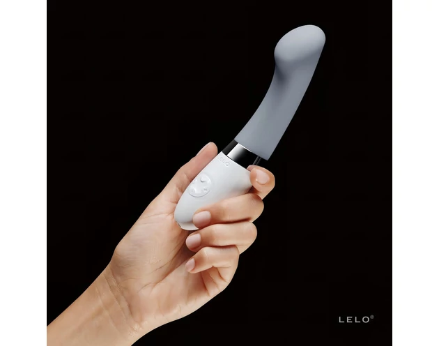 LELO Gigi 2 - szilikon G-pont vibrátor (kék)