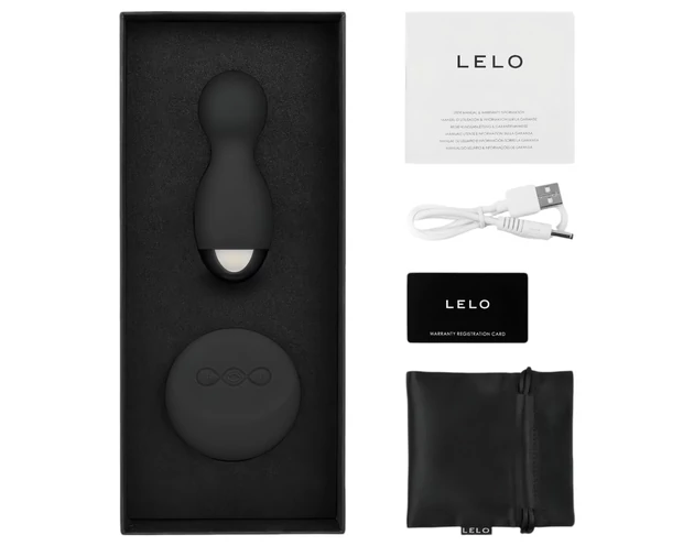 LELO Hula - forgó vibrációs tojás (fekete)