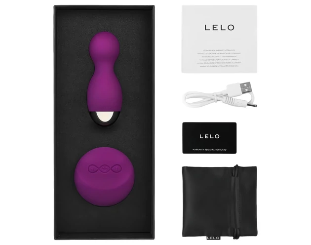 LELO Hula - forgó vibrációs tojás (lila)