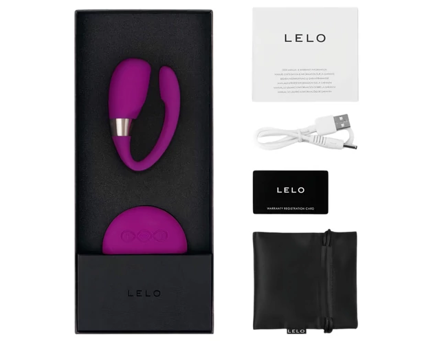 LELO Tiani 3- szilikon párvibrátor (lila)