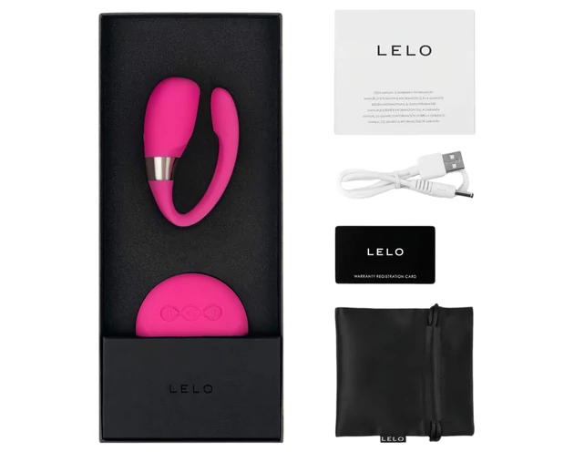 LELO Tiani 3 - szilikon párvibrátor (pink)